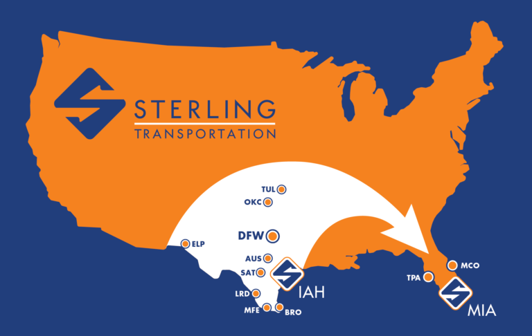 Expanded Texas To Florida Service Starts October 1st - Sterling ...